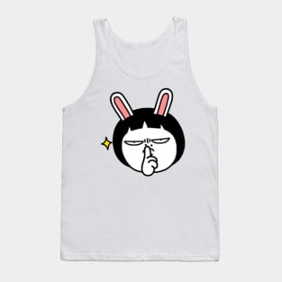 The Hard Life by Hozo - KakaoTalk Friends (Silence is Golden) Tank Top
